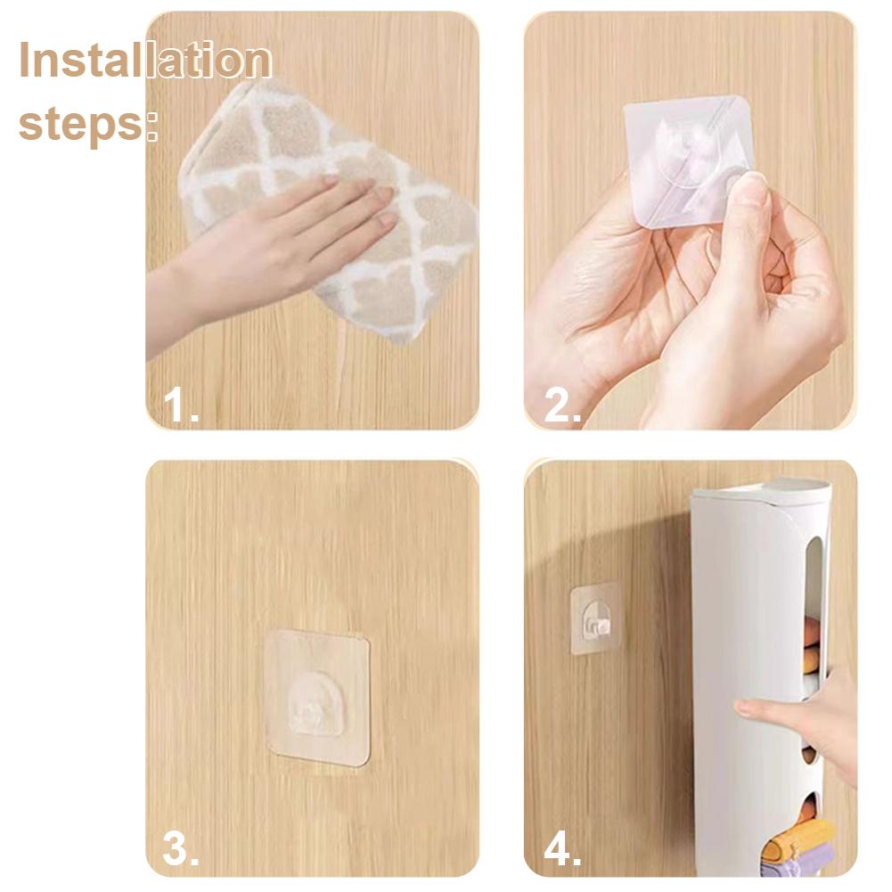 Underwear Storage Box Space-saving Wall Hanging No Storage Personal Small Organizer Clothing Ne N3T7