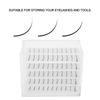 5 Layers Plastic Eyelash Storage Box Makeup Organizer Grafting Eyelashes Glue Pallet Holder