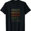 T-shirt Jennie Cœur d'Amour Style GrungeVintage Noir