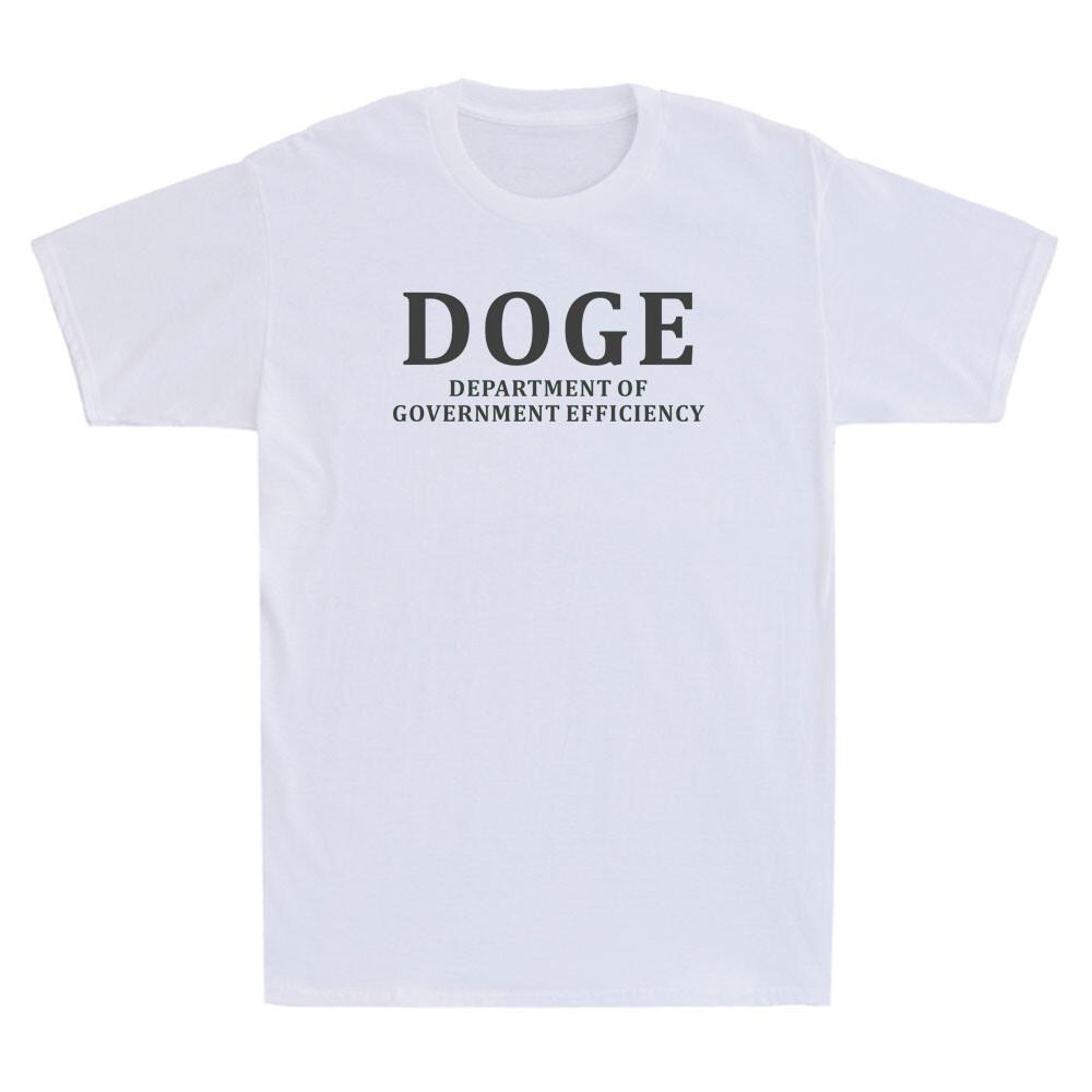 Doge Departunisext Of Governunisext Efficiency Funny Political Quote Unisexs Tshirt New