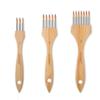 New Wooden Handle Multi Tooth Brush Set, Flat Head, Round Head Artistic Watercolor Acrylic Brush, Multifunctional Painting Brush
