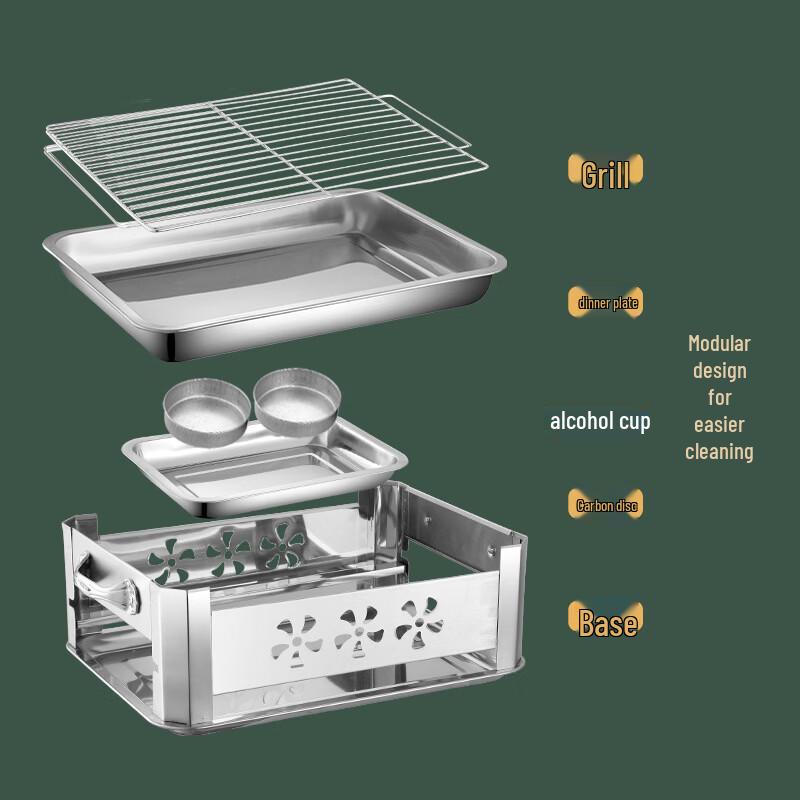 Jiexing Stainless Steel BBQ Fish Grill