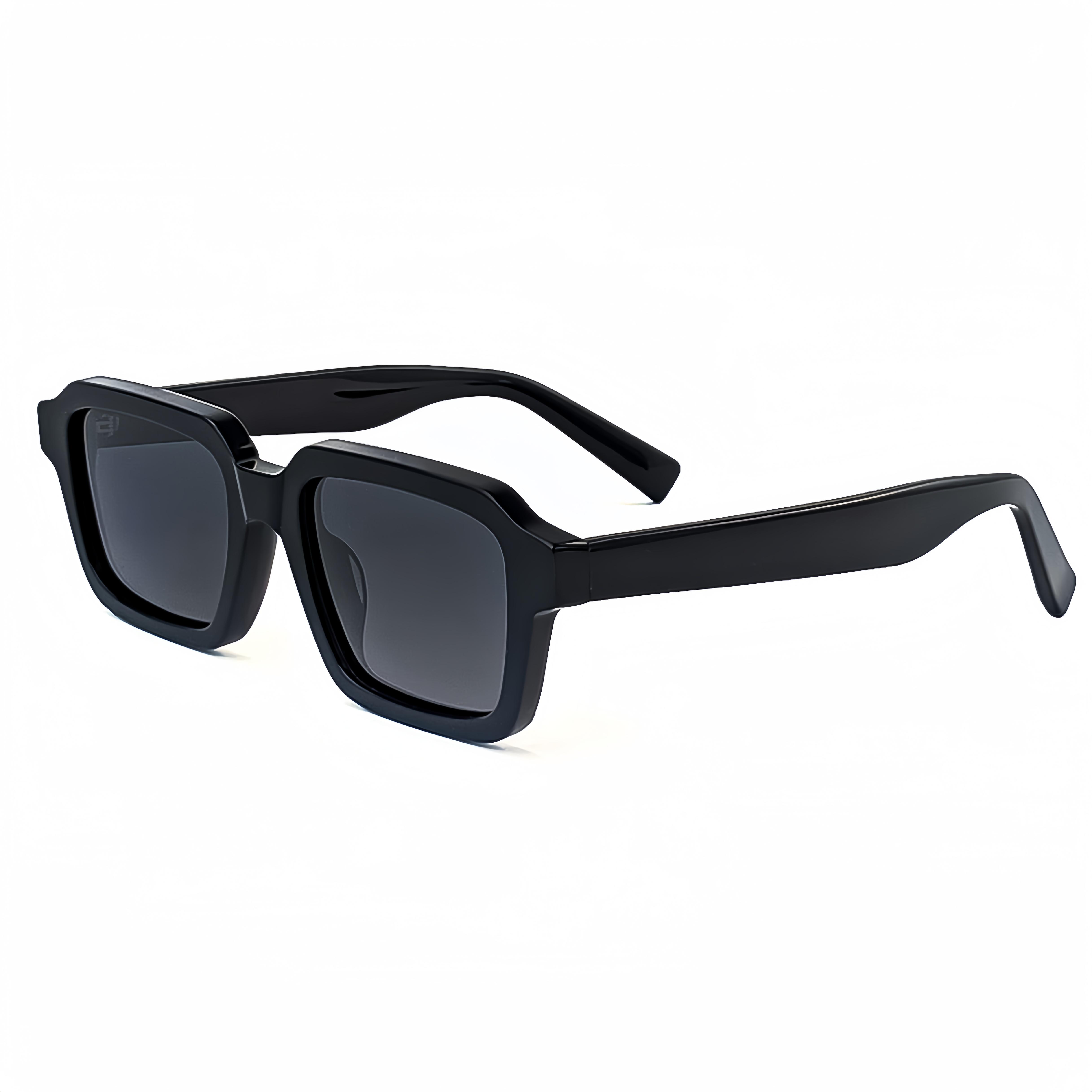HBK Classic Retro Round Polarized Sunglasses for Women Men Acetate Frame Tac Lens Stylish Luxury Street Snap Travel Fashion