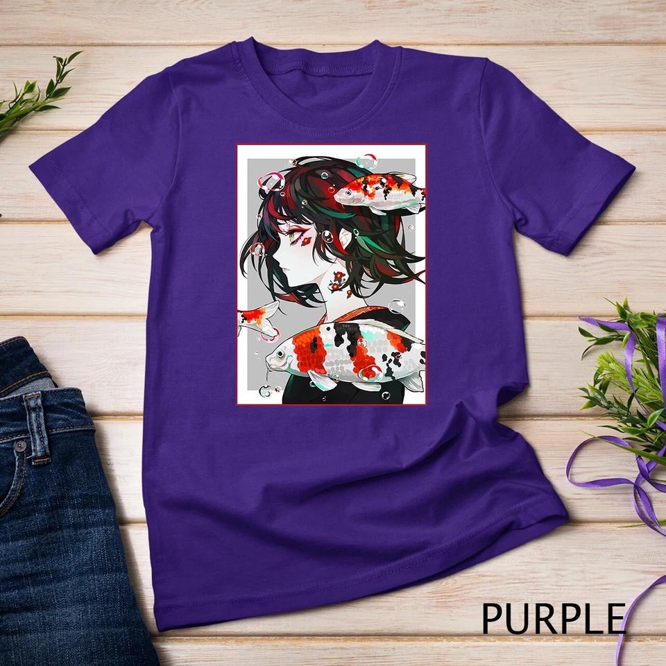 Anime Girl Japanese Aesthetic anime Otaku Shirt Unisex T-shirt 6 S