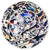 50 Swallow Bird Stickers: Decorative Cartoon Animal Designs for Journals