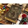 400 Pages Grimoire leather journal Print celtic cat journal Blank of spell Journal for Gifts book of shadows Gifts for women