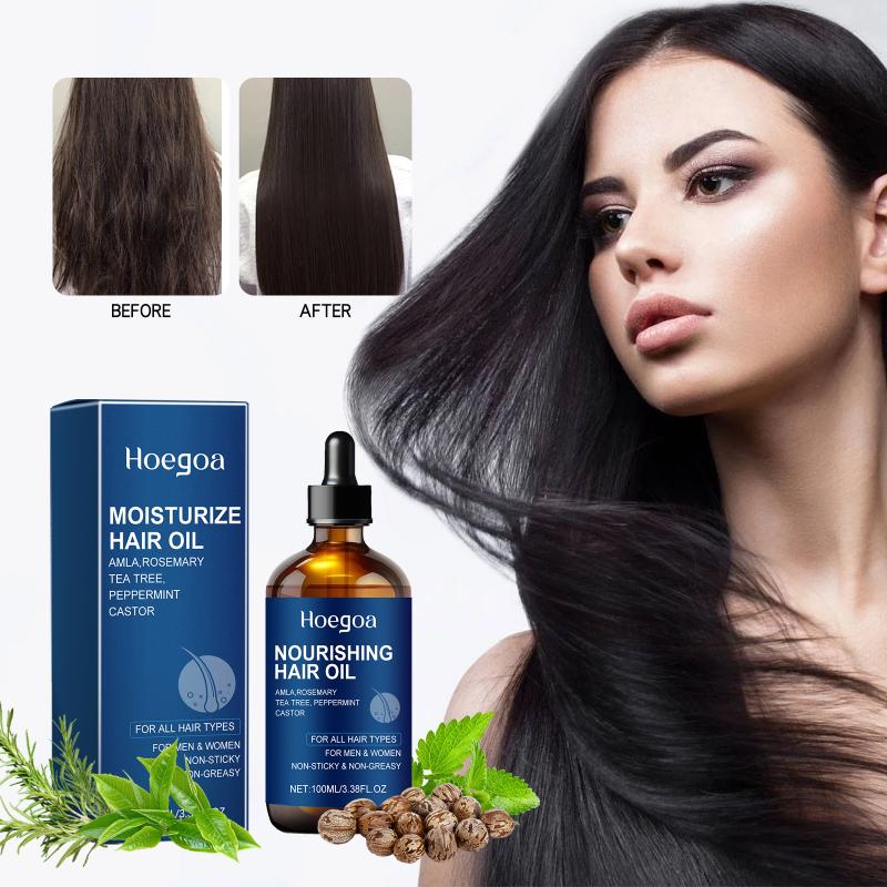 Repair Essential Hair Oil for Dry Frizzy Hair Ends Smooth Nourish Moisturize Lightweight NonGreasy Everyday Use