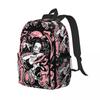 Demon Slayer Printed Lightweight Casual Schoolbag For School Outdoor Shopping Office 15inch