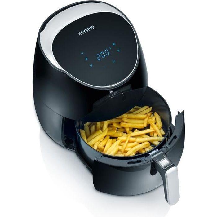 Friteuse sans huile SEVERIN - FR2445 - Capacité 5L - 8 programmes de cuisson - 200W