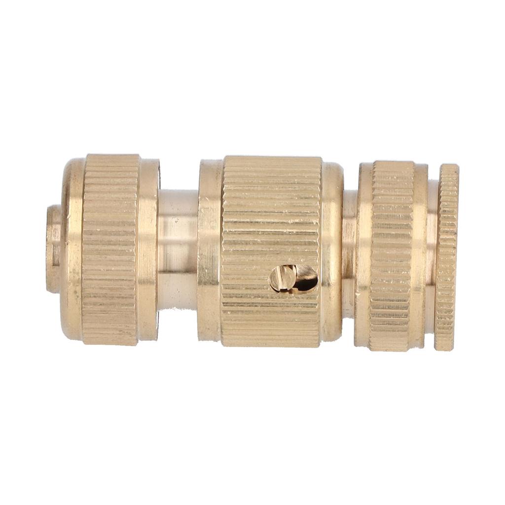 Garden Hose Quick Connect 1 2 Inch Brass Material Removable Wide Range of Applications Durable Hose Connectors