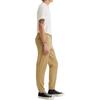 Levis Solid Color Cuffed Casual Pants Men bottoms Khaki A4761-0004