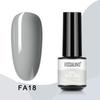 ROSALIND Mini Nail Polish Gel Semipermanent UV Multiple colors Varnish Hybrid Nail Art Soak Off Top Base Coat Regular Gel Lacquer