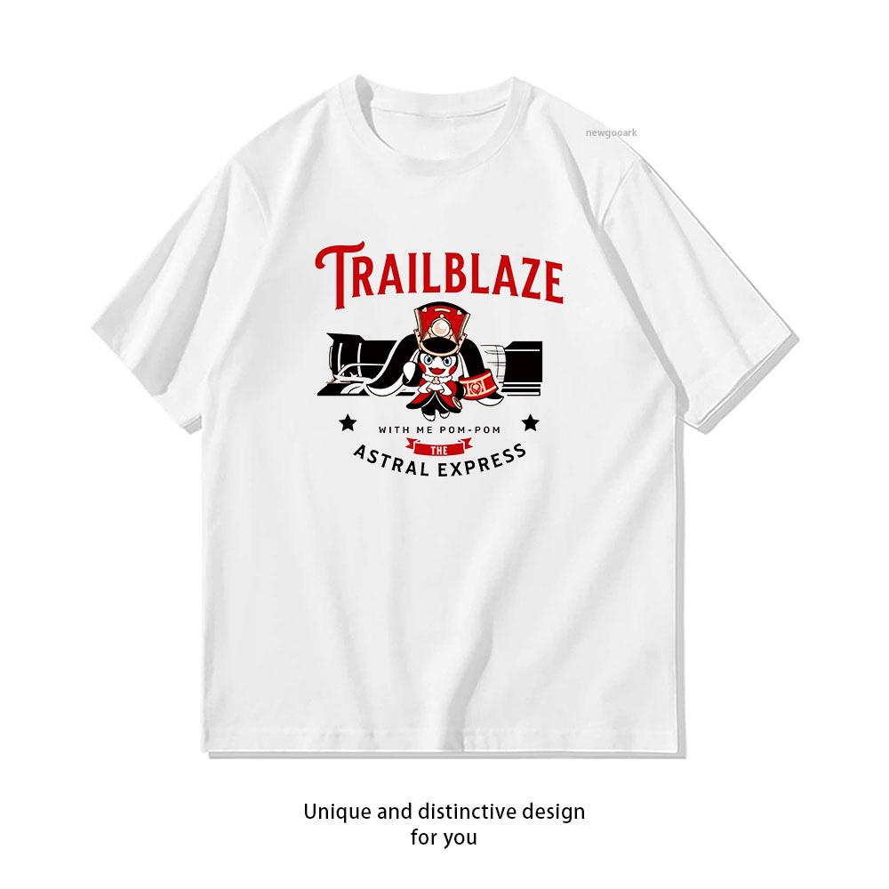 Pom Pom Themed Honkai Star Rail Anime Shirt Summer Woman Man Casual Breathable Printed Tshirt Oneck S3XL Tops S