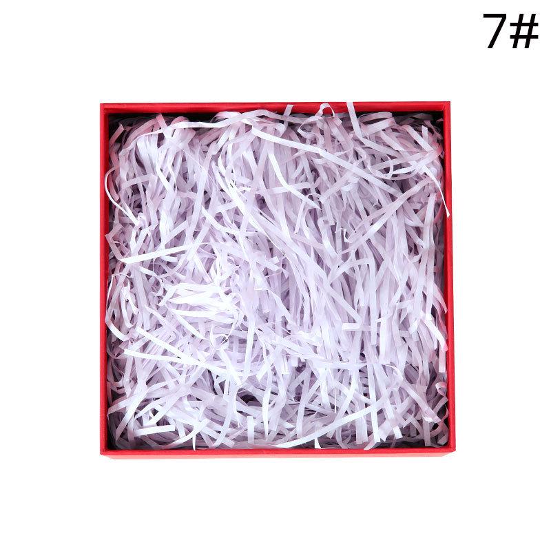 Bunte Raffiapapierschnipsel für Hochzeitsgeschenktüten & Süßigkeitsschachteln - Knitterpapier Vogelnestgras