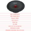 6.5 Inch Car Stereo Mid Range Woofer Integrated Vehicle Speaker 650W, 4 Ohm Mid-bass Suitable for Car Audio Modification