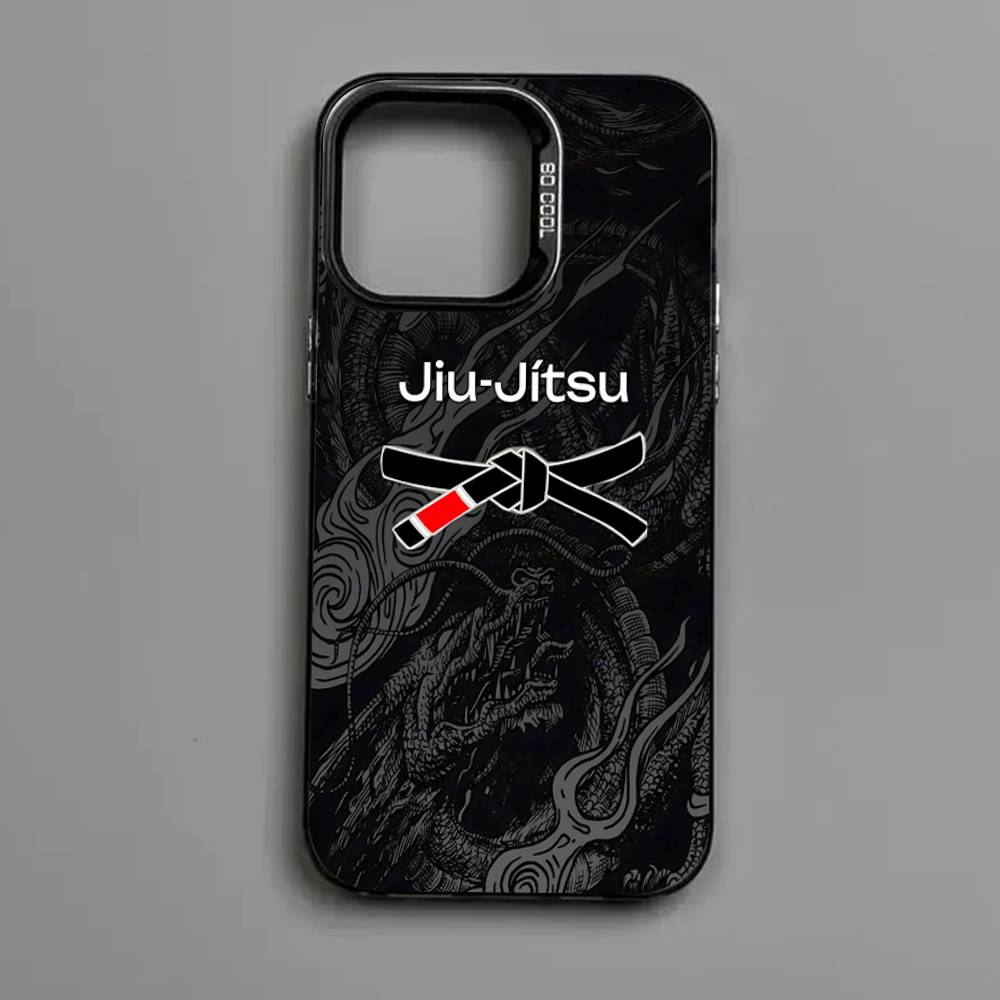 

BJJ Brazilian Jitsu Phone Case Color Silver Shell For lPhone 17 16 16e 15 14 13 12 11 Pro Max Plus iPhone 13pro max