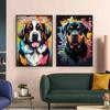 Cute Pet Dogs Graffiti Poster Prints Aesthetic Pug Dachshund Maltese Dog Wall Art Canvas Painting Home Kids Room Decor Picture