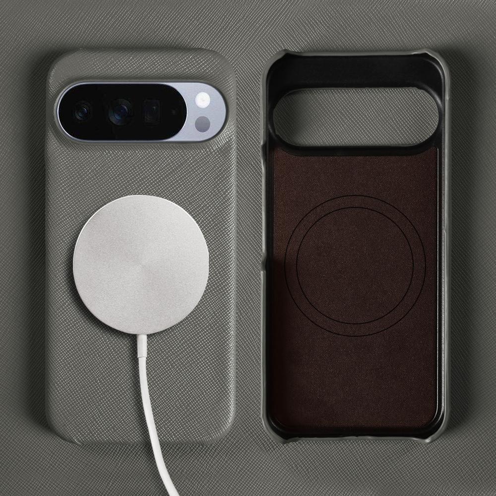 For Magsafe Genuine Leather Case For Google Pixel 10 Pro 10A 9A 9 Pro XL 8A 8 7A 7 6A 6 Pro 5 5A Magnetic Phone Cases Back Cover