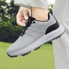 2026 New Women and Men Golf Shoes Anti-Slip Spiked Golf Sneakers Quick Lacing Golfer Footwear Low Top Outdoor Walking Sneakers