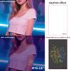 UV Reactive Water Transfer Temporary Tattoos Glow-in-the-Dark for Night Parties Sexy Style for Face Body Application Paper