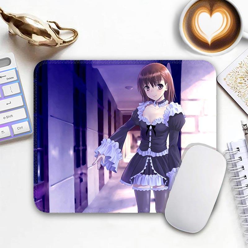 Misaka Mikoto Anime Standard Mouse Pad A C_Certain Magical I_Index Small Mousepad Gaming MousePads PC Non-Slip Travel Mousemat