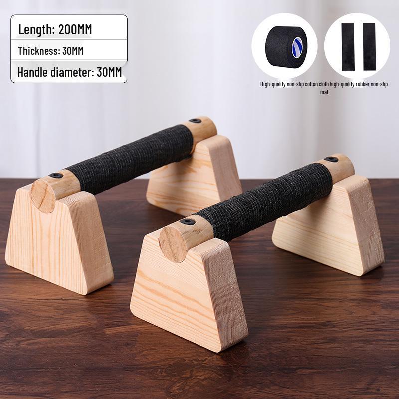 

Wooden Push-up and Inversion Stands for Muscle and Arm Training
