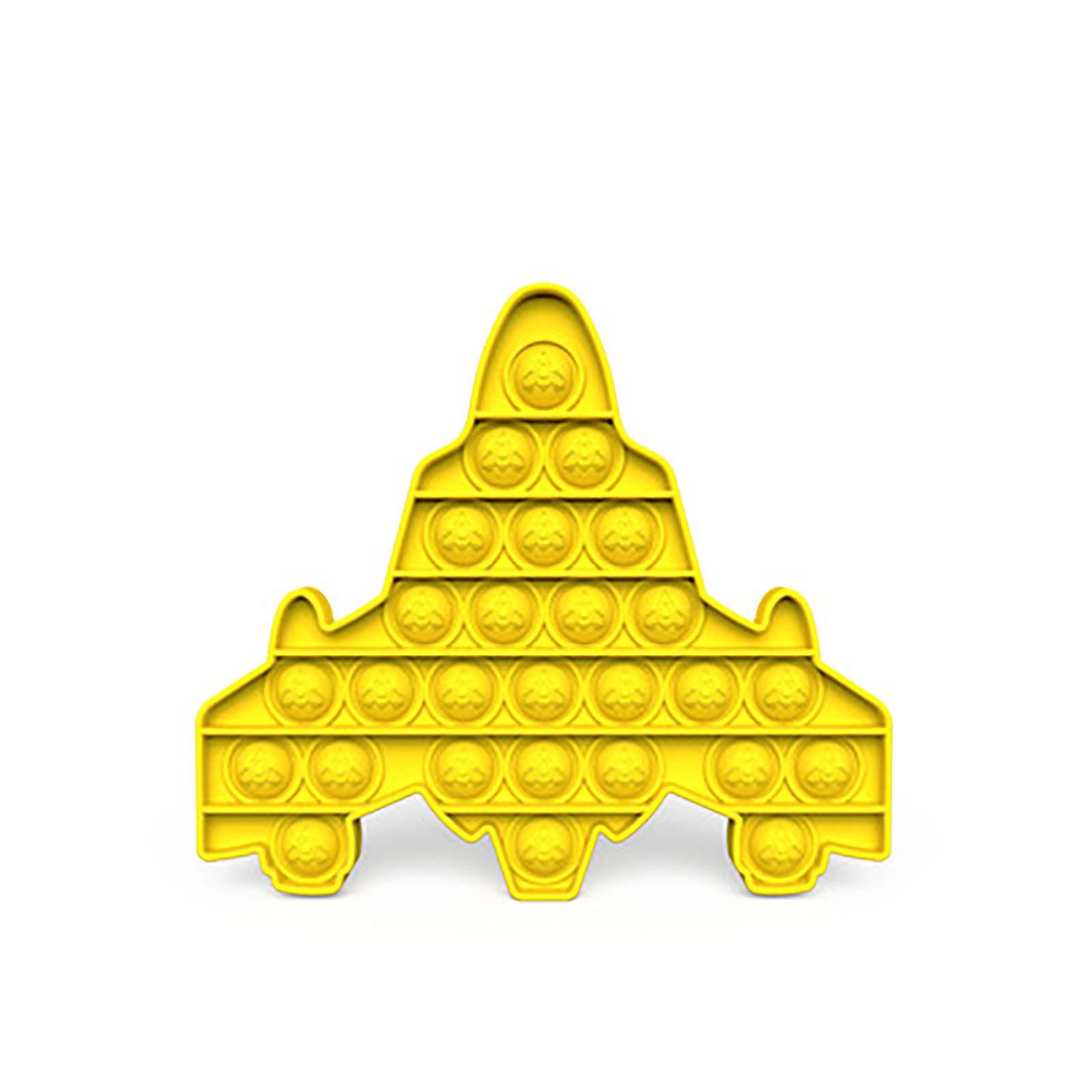 

Барвиста преса Bubble Настільні розвиваючі іграшки Дитяча інтерактивна гра жовтий