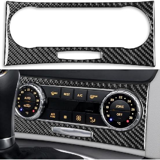 NVCNX Carbon Fiber Compatible with Mercedes-Benz C-Class W204 C250 C300 C350 C63 AMG 2008 2009 2010 2011 2012 2013 2014 Sedan Accessories Door Panel
