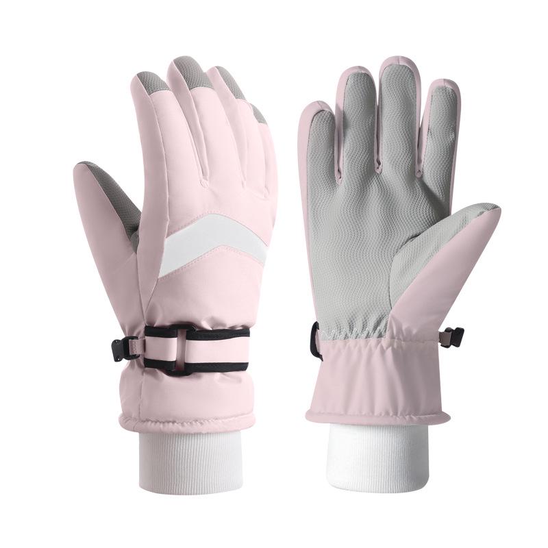 "Warm Fleece Winter Gloves: Touchscreen Ski and Cycling Gloves for Men and Women"