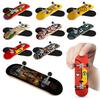 Professional Mini Wooden Skateboard Fingerboard Set Finger Scooter Finger Skate Board Maple Wood Kid Tabletop Toys for Boys