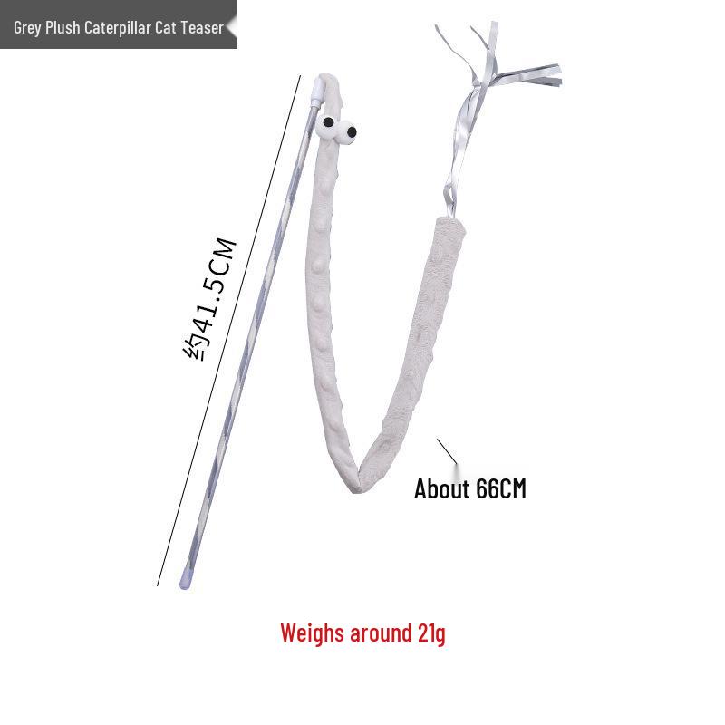 Pet Supplies Feather Bell Fairy Teaser Wand Collection - Interactive Cat Toys