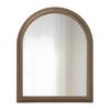 Indoor Halloween Ornament Light Up Ghost Mirror, Holding Candle on Spooky Gothic Interior Accents Decorations for Wall Table Mantel Room Home