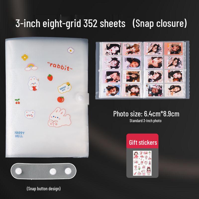 3-Inch Polaroid & Ticket Storage Album for Stargazing Keepsakes
