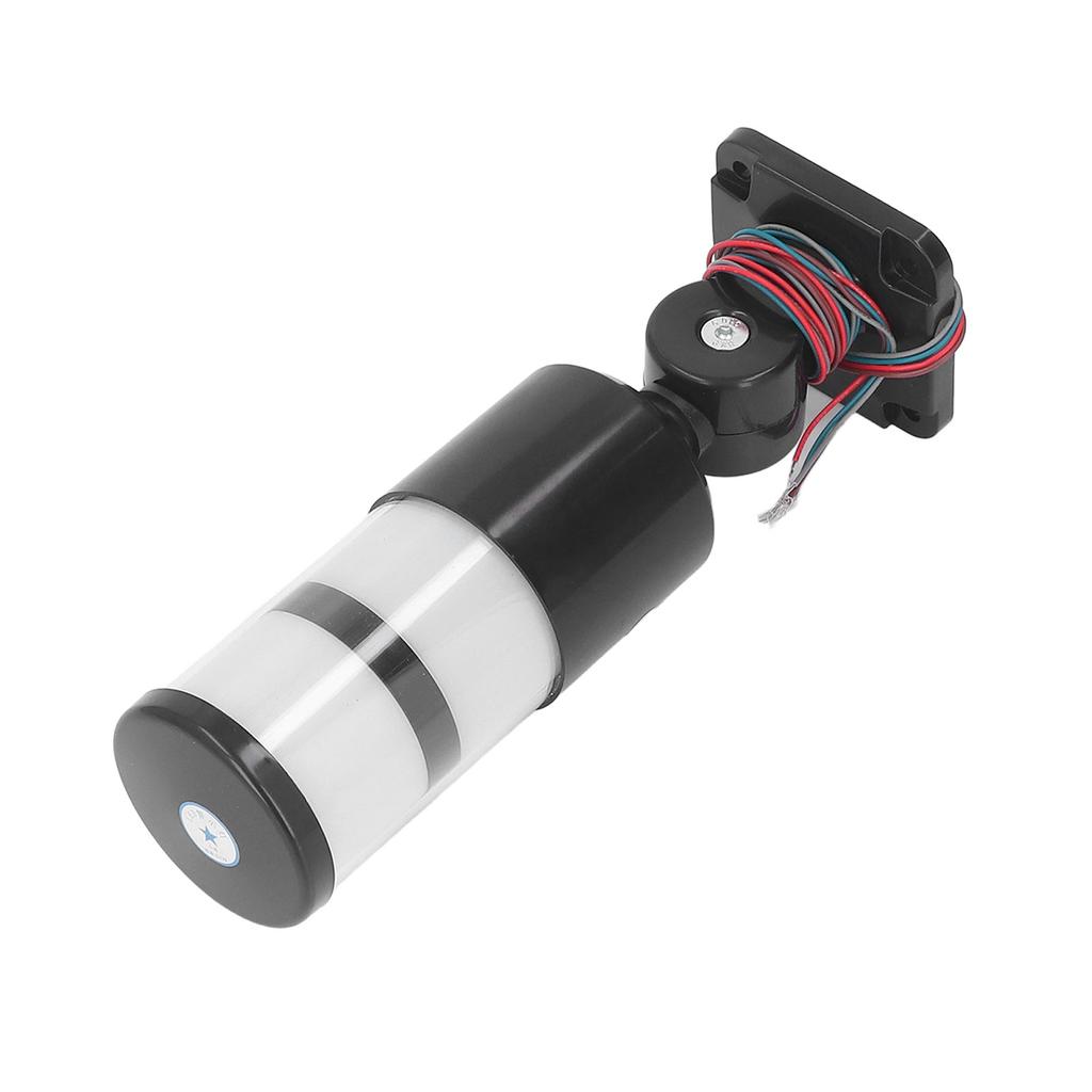 BERM Industrial Warning Light Foldable 2 Color LED Tower Signal Lamp with Buzzer 12‑24VDC