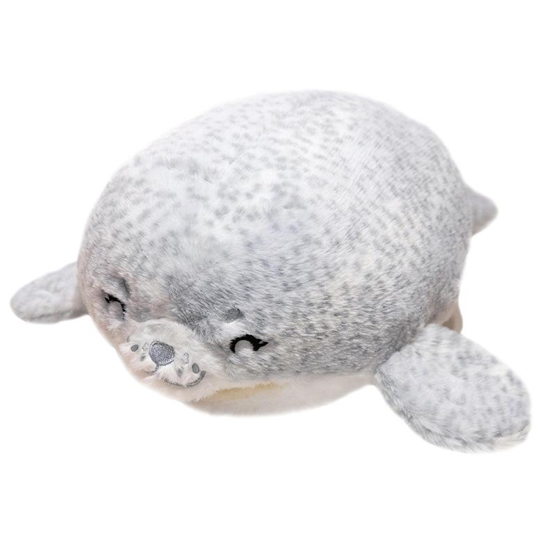 Plush Seal Hand Warmer Soft Stuffed Animal Pillow Plush Toy for Kids and Adults Cozy Hand Muff Plush Cushion for Comfort and Warmth