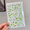 Cartoon Butterfly Rhinestone Face Stickers for Kids Self-Adhesive Gem Stickers for Stage Performance Makeup DIY Girl Dress Up Party Props