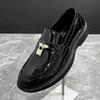 Business Men Loafers Comfortable Stylish Round Toe Small Leather Shoes Men Gentlemen's Office Social Shoes in Sizes 38-46