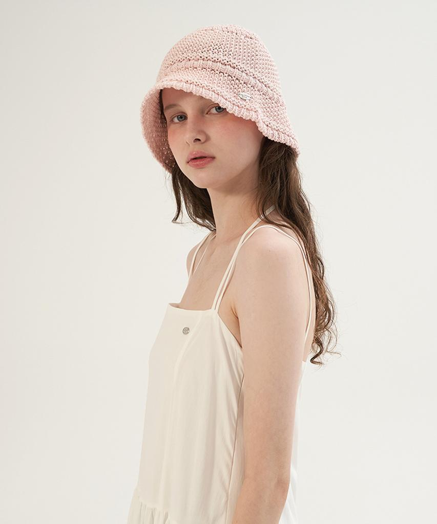 Sseomweeobeoteo Pendant Knit Bucket Hat - 3Color