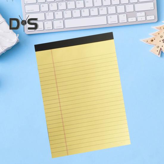 4Pcs Color Notepad 50 Sheets Printing Lined Paper Pads Duplex Printing Notebook Note-taking Paper Set Office Stationery Supplies