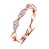 Simple Bracelet Light Luxury Personalized Cross Diamond-encrusted Gold Bracelet Women's Jewelry