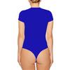 GMXIA Sommer Lässiger Kurzarm-Bodysuit für Damen