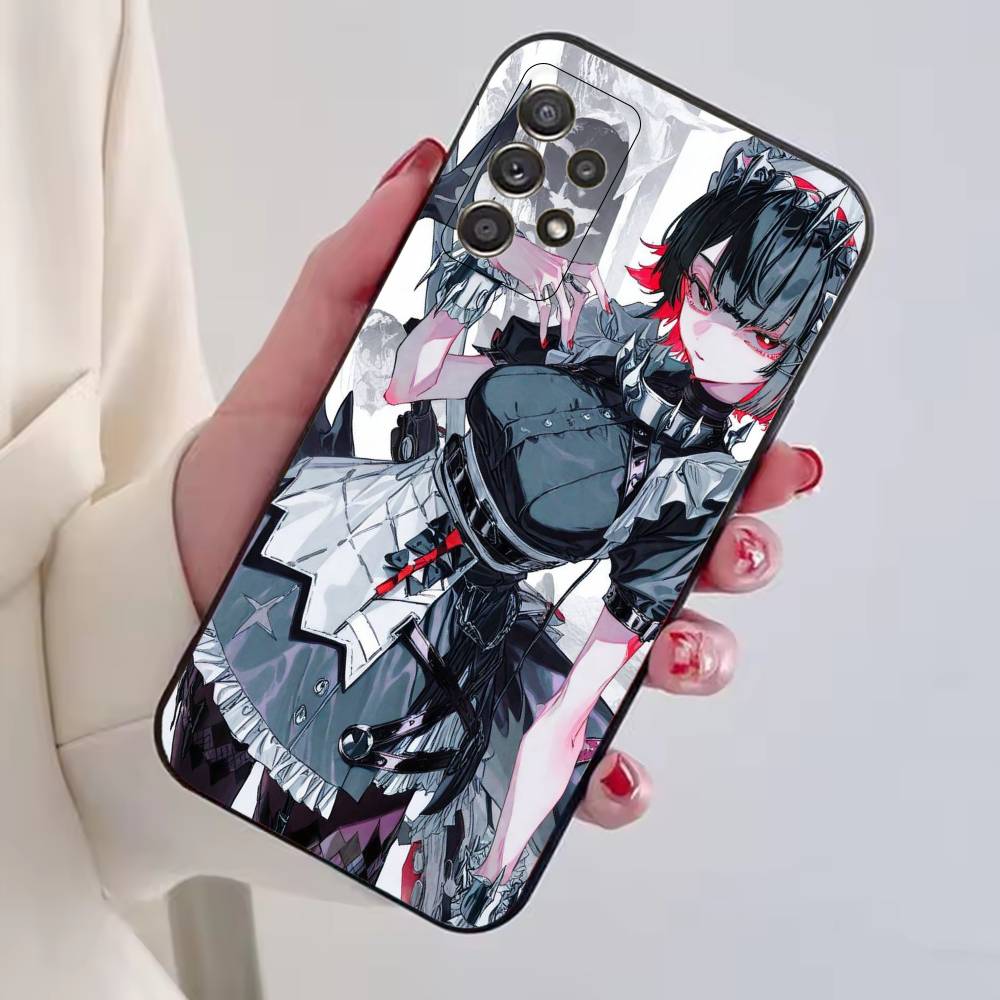 Zenless Zone Zero E-Ellen Joe Phone Case Black Silicone Soft For Samsung S25,S24,S21,S22,S23,S30,Ultra,S20,Plus,Fe,Lite
