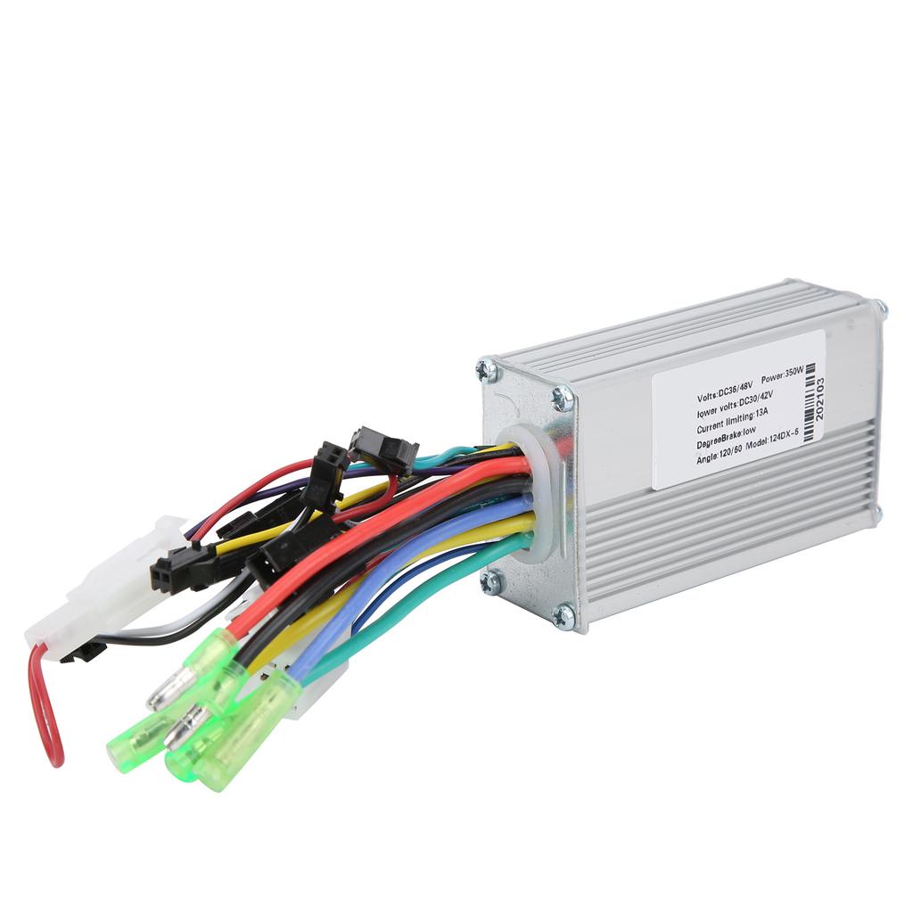 36V/48V 350W Brushless Controller with LCD and 124DX Half Twist Throttle Set for Electric Scooter