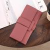 2024 Women's Tri-Fold Leather Wallet: Chic Korean Style Multi-functional Card Holder Bag