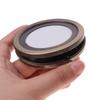 Foldable Vintage Makeup Mirror Mini Square Makeup Vanity Mirror Portable Hand Mirrors Double-Sided Compact Mirror Pocket Cosmetic Mirror
