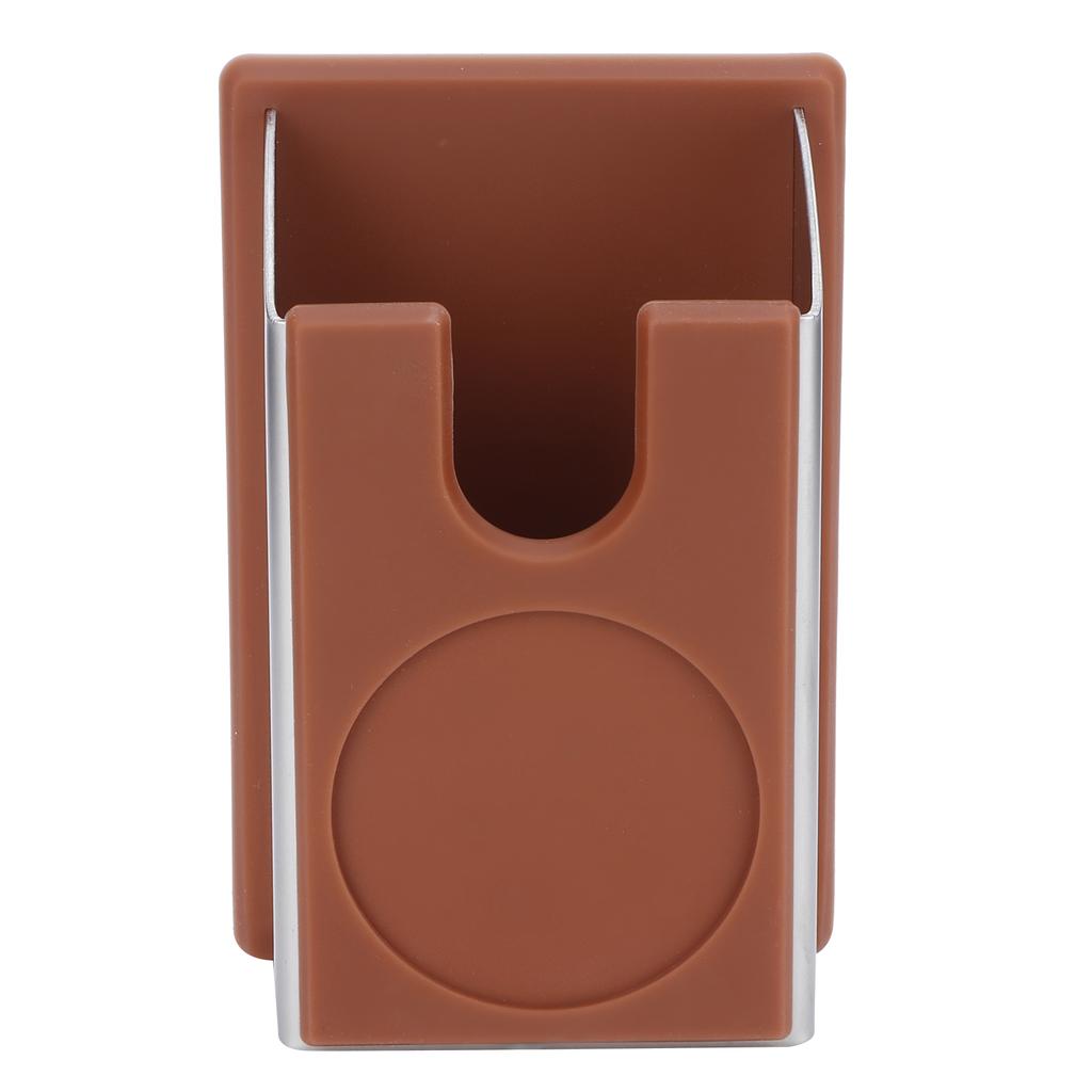 Coffee Tamper Stand Non Slip Coffee Powder Corner Tamping Mat Pad Tools Accessory(Coffee )