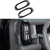 Carbon Fiber Black ABS Car Interior Air Vent Outlet Cover Trim For Jetour Traveller T2  2024 2025 Accessories