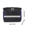Bicycles Front Frame Storage Pouches with Reflective Strips Road Bike Handlebar Bag Cycling Accessories Easy installation