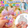 5Pcs 6cm DIY Empty Ball Skin Fillable DIY Squeeze Toy Creative DIY Pressure Ball Kit  Kids Toy
