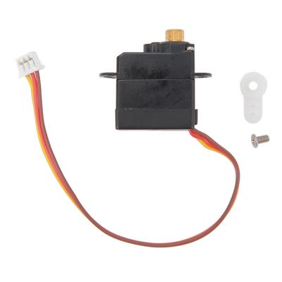 RC Helicopter Metal Gear Servo Black Plastic And Steel RC Helicopter Servo for WLtoys XK K110S K127